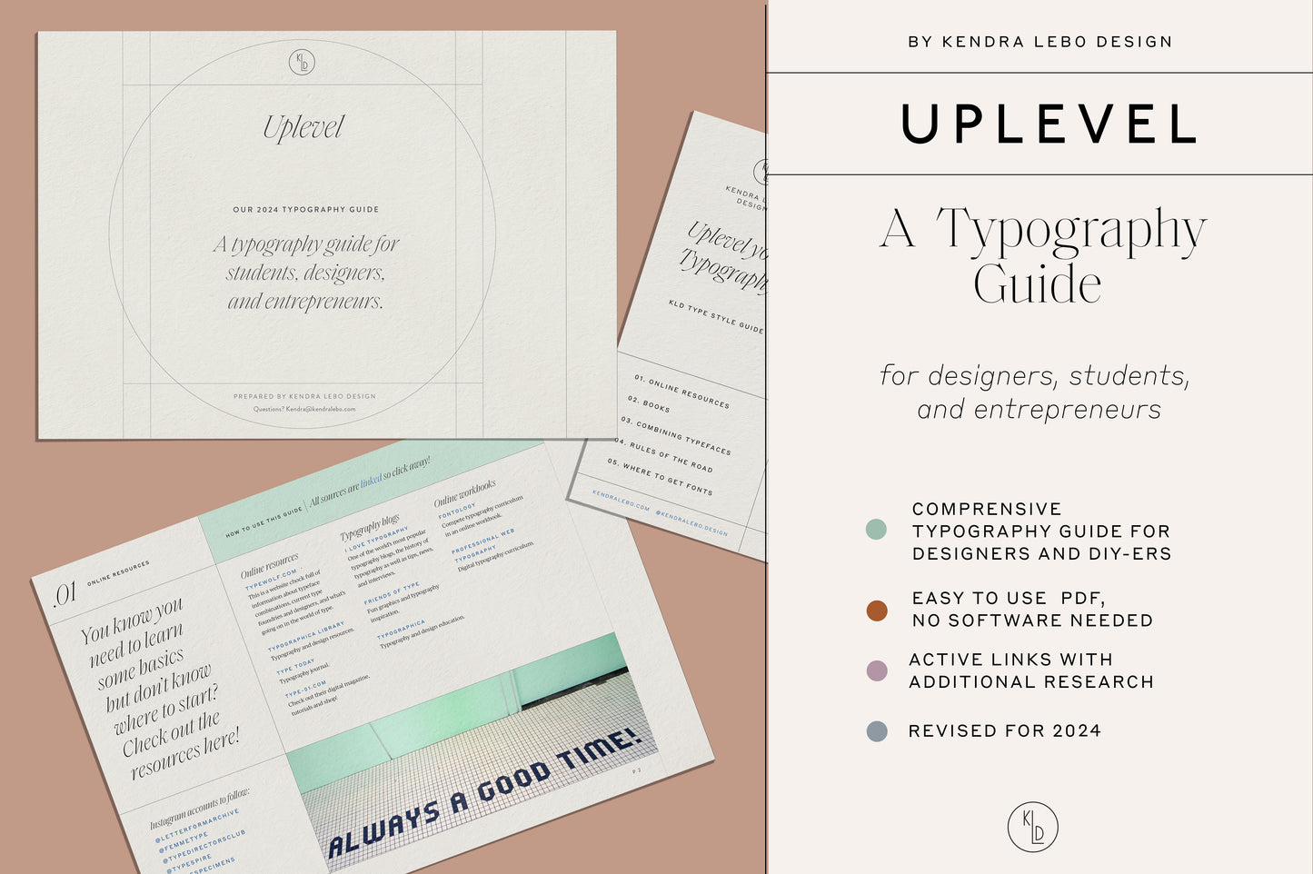 Uplevel: Our 2024 Typography Guide